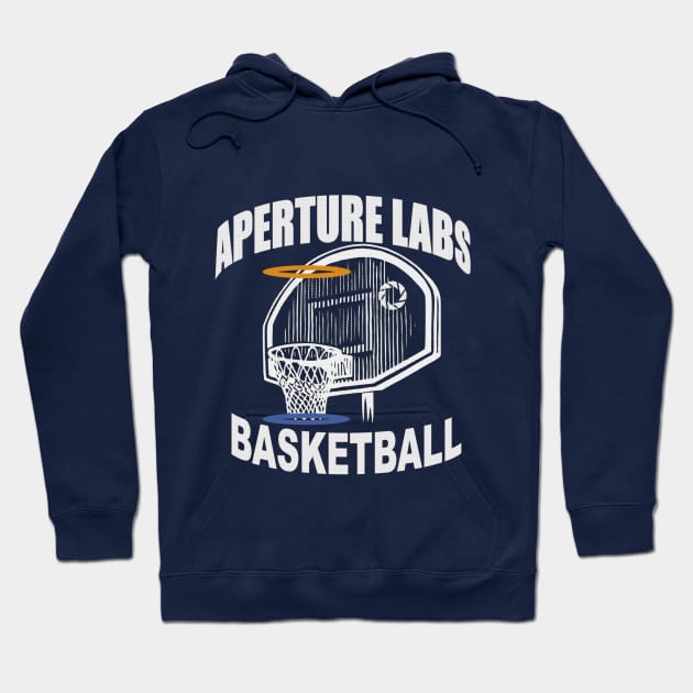 APERATURE LABS BASKETBALL TEAM Hoodie by smallbrushes